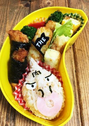 キン肉マンの簡単キャラ弁-レシピのメイン写真