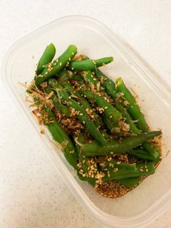 いんげんの胡麻和え-レシピのメイン写真