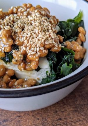 納豆とわかめで冷奴-レシピのメイン写真