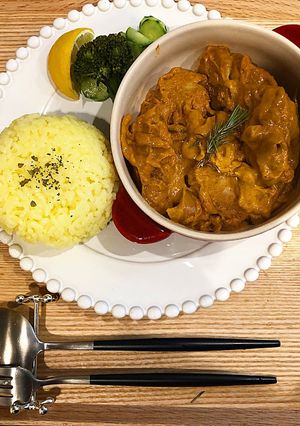 ルー無し30分で！ココナッツチキンカレー-レシピのメイン写真