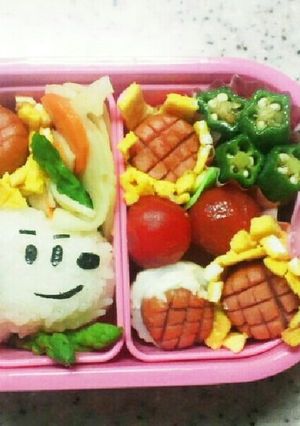 キャラ弁☆スヌーピーとひまわり☆-レシピのメイン写真