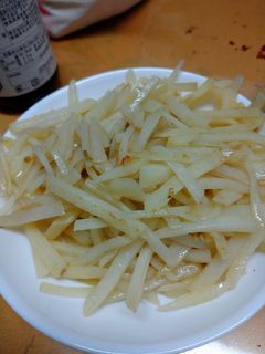 じゃがいも炒め(笑)-レシピのメイン写真