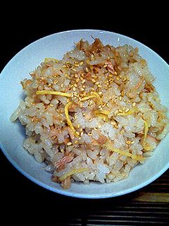 意外とさっぱり☆ツナとしょうがの混ぜご飯-レシピのメイン写真