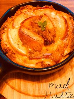 りんごとカスタードのスキレットタルト風-レシピのメイン写真