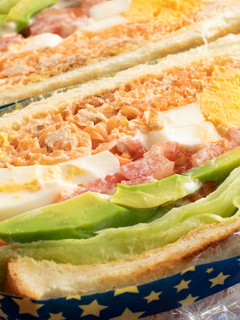 野菜たっぷり!わんぱくサンド-レシピのメイン写真