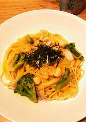 あるもので簡単！うにのクリームパスタ-レシピのメイン写真