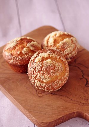 HMで簡単！ふわもふ☆粉チーズマフィン-レシピのメイン写真