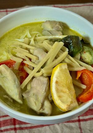 グリーンカレーフォー-レシピのメイン写真