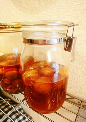 簡単☆冷凍してから漬ける梅シロップ-レシピのメイン写真