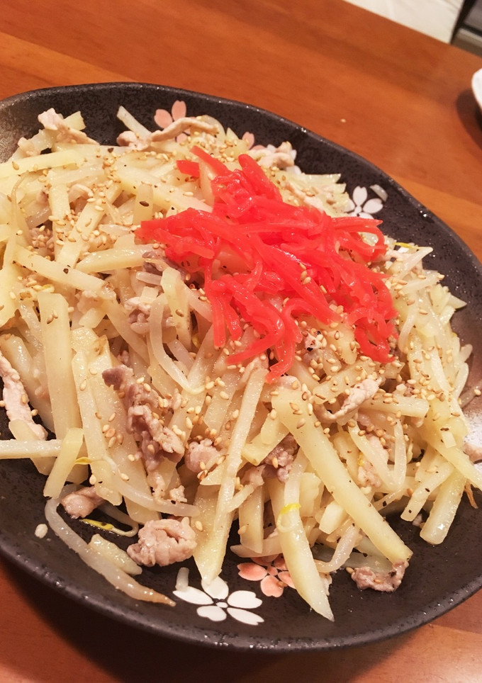 簡単！節約じゃがいもの酢炒め-レシピのメイン写真
