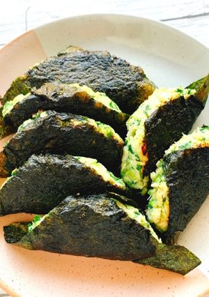 野菜たっぷり！のり餃子-レシピのメイン写真