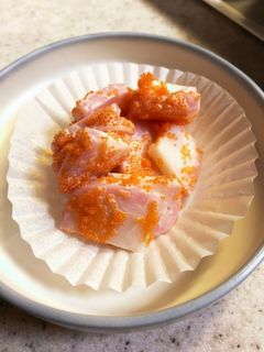 とびっことかまぼこの和え物-レシピのメイン写真