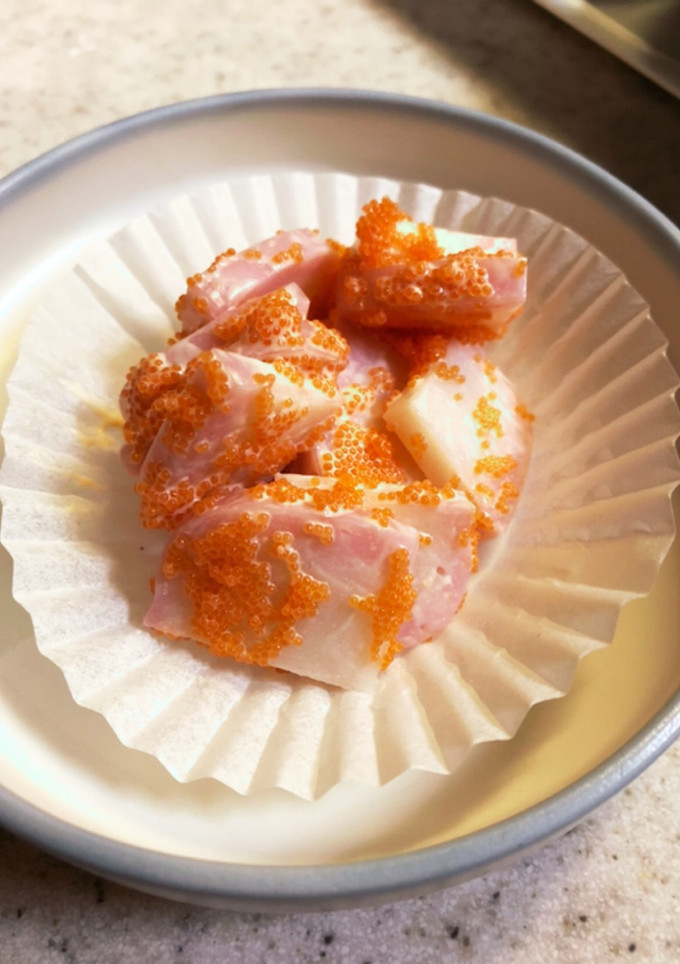 とびっことかまぼこの和え物-レシピのメイン写真