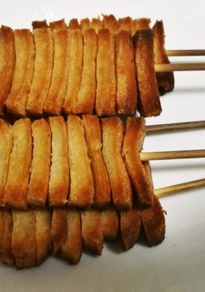 パン耳の串焼き？！保存もアレンジも◎-レシピのメイン写真