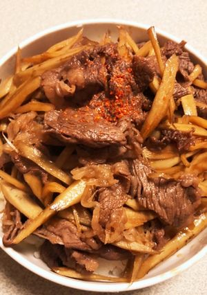 【男飯】牛丼-レシピのメイン写真