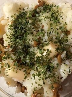 納豆とチーカマのご飯-レシピのメイン写真