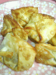 お弁当にも!納豆しそキム包み揚げ焼き❀-レシピのメイン写真
