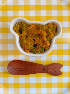 きゅうりと人参のおろし煮 <離乳食中期>-レシピのメイン写真