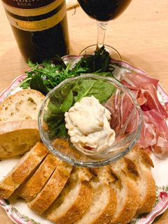 クリームチーズナッツ ワインのおつまみ-レシピのメイン写真