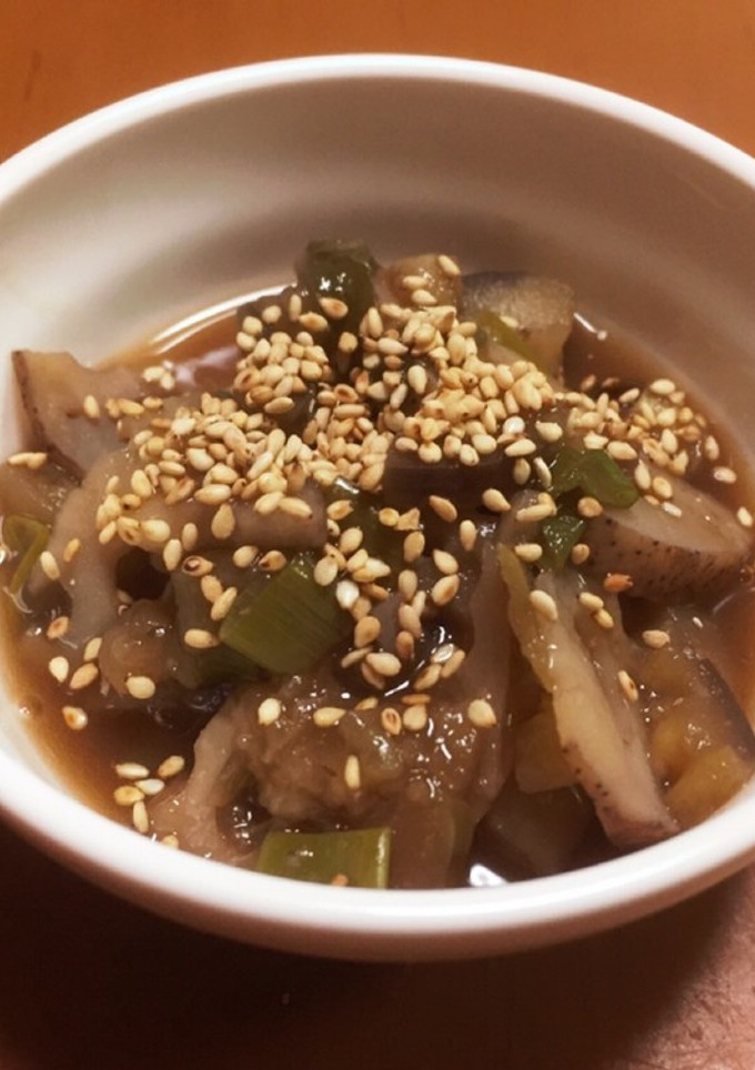 茄子と蓮根のオイスターソース炒め煮-レシピのメイン写真