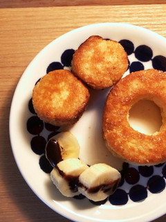 ホットケーキミックスで!簡単ドーナツ-レシピのメイン写真