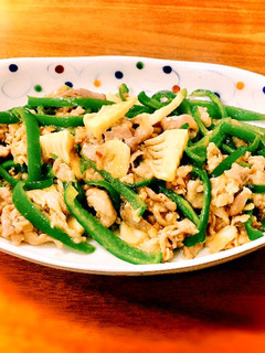 *青椒肉絲*-レシピのメイン写真