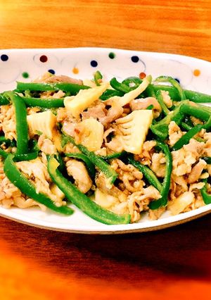 *青椒肉絲*-レシピのメイン写真