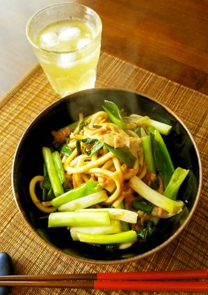 【免疫力up!】ネギたっぷり♪焼きうどん-レシピのメイン写真