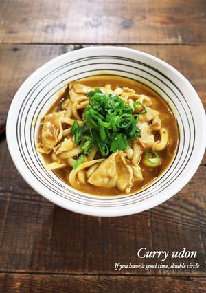 レンジで簡単!カレーうどん-レシピのメイン写真