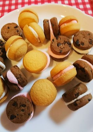 ホワイトデーにマシュマロサンドクッキー❣-レシピのメイン写真