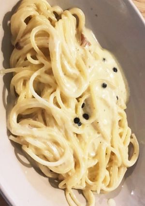 最高にズボラなのに最高にぽいカルボナーラ-レシピのメイン写真