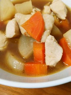 大根と鶏肉の煮物-レシピのメイン写真