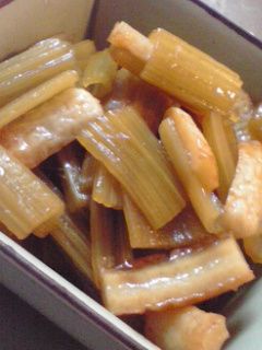ふきとちくわの甘辛炒め煮。-レシピのメイン写真