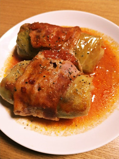 トマト煮込みロールキャベツ-レシピのメイン写真