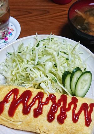 おからdeオムレツ！-レシピのメイン写真
