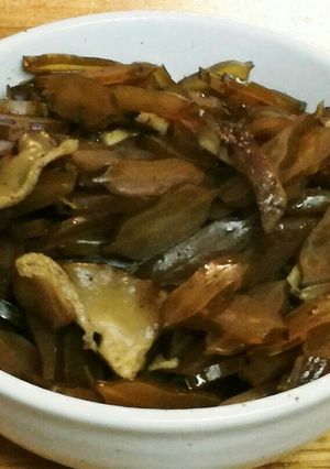 茎ワカメの佃煮風│すき焼きのたれで簡単-レシピのメイン写真