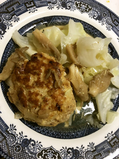 和風豆腐ハンバーグ舞茸あんかけ-レシピのメイン写真