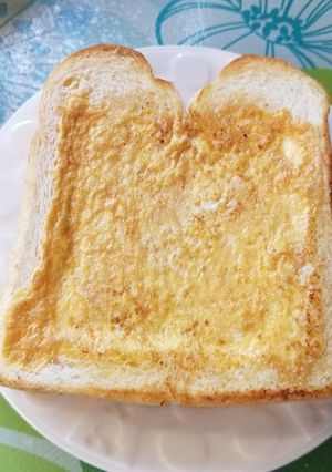 フライパンでハムたまチーズトースト-レシピのメイン写真