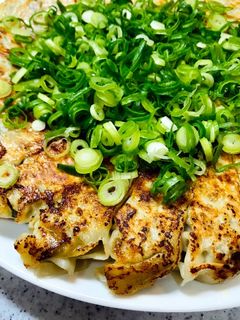 我が家の定番。大葉入り焼餃子♡-レシピのメイン写真