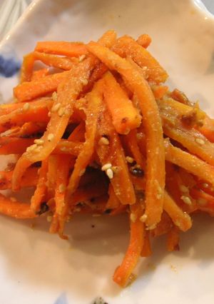 にんじんのごま味噌和え-レシピのメイン写真