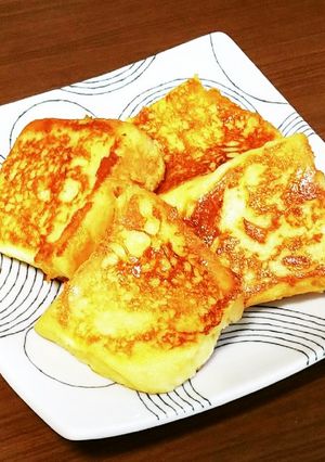 日曜朝に食べたいフレンチトースト-レシピのメイン写真