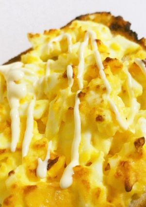 簡単サクフワ玉子トースト-レシピのメイン写真