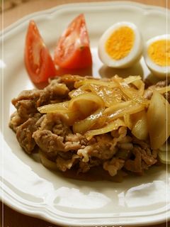 薄切り肉で♡豚の生姜焼き-レシピのメイン写真