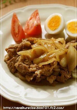 薄切り肉で♡豚の生姜焼き-レシピのメイン写真