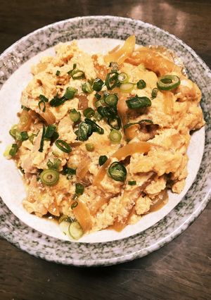 超時短の親子丼　実家レシピ覚え書き-レシピのメイン写真