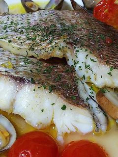 天然真鯛のアクアパッツァ-レシピのメイン写真