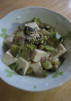 なすと豆腐の麻婆風-レシピのメイン写真