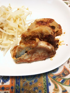 蓮根の豚肉巻き 梅味噌ソース-レシピのメイン写真
