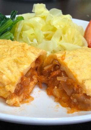 手軽に☆ツナと玉ねぎのオムレツ-レシピのメイン写真