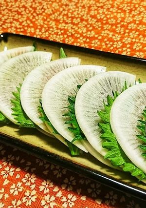 大葉が爽やか♪田楽味噌の大根はさみ♪-レシピのメイン写真